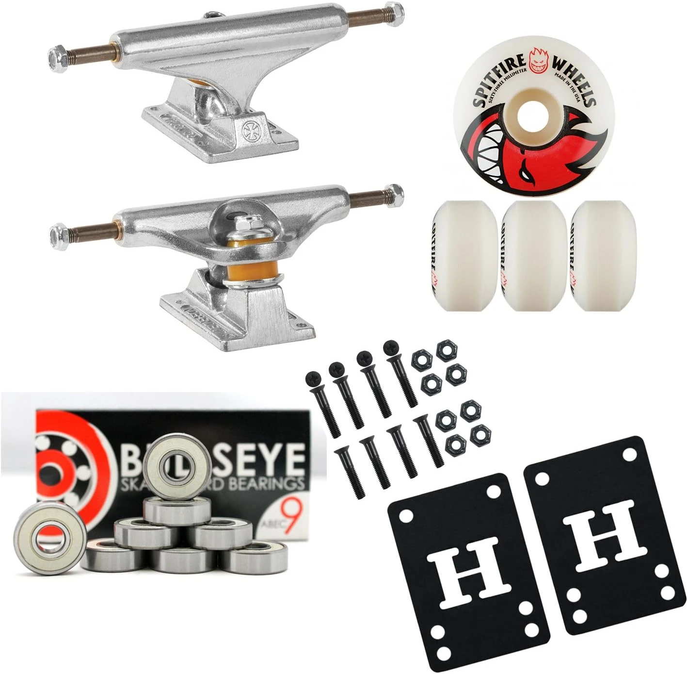 Independent Skateboard Trucks 129mm Spitfire Wheels All Sports Outlet