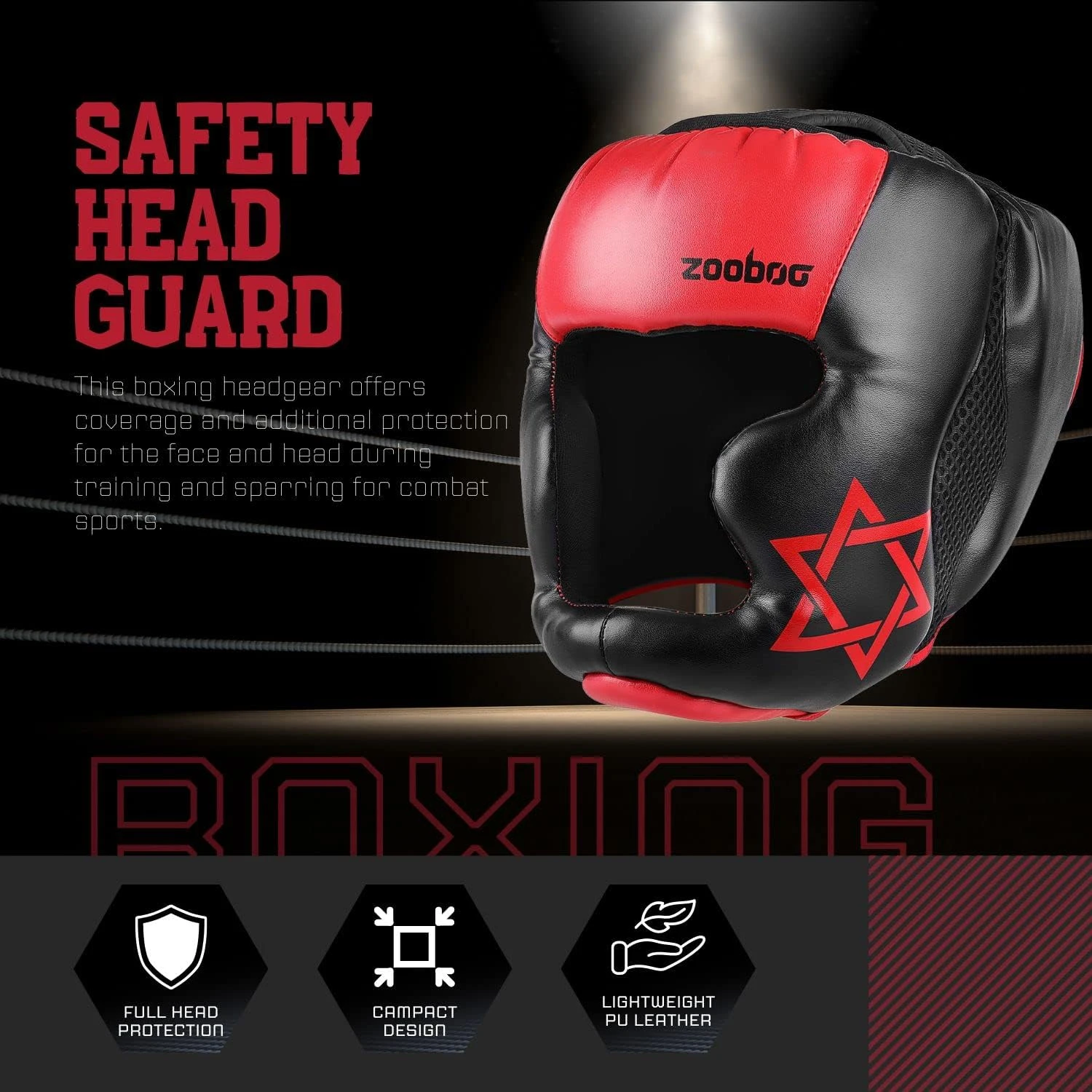 Flexzion Boxing Headgear for MMA and Sparring at All Sports Outlet - Image 2
