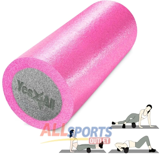 Yes4All Two Layer Foam Roller for Improved Exercise All Sports Outlet