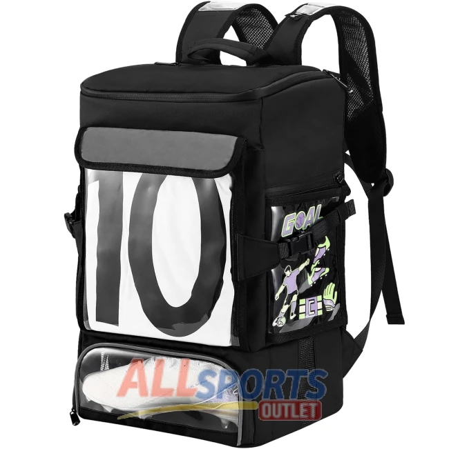 Soccer Bag with Cleat and Laptop Compartments All Sports Outlet