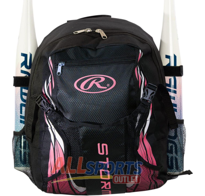 Rawlings Storm Backpack for Youth Baseball Softball All Sports Outlet