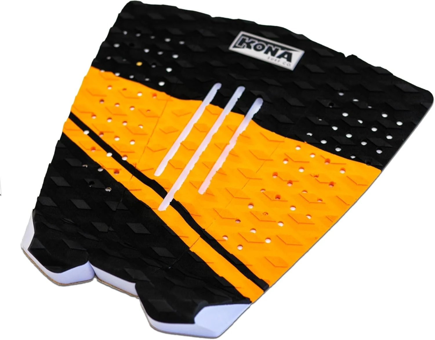 KONA SURF CO. 3 Piece Arch Trac Pad Orange Black All Sports Outlet