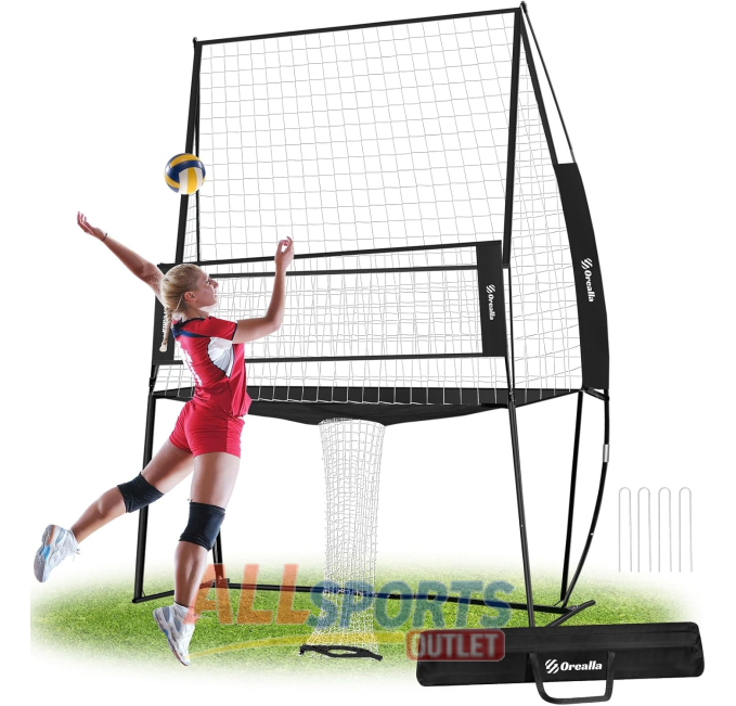 Orealla Volleyball Training Equipment Adjustable Net for Practice