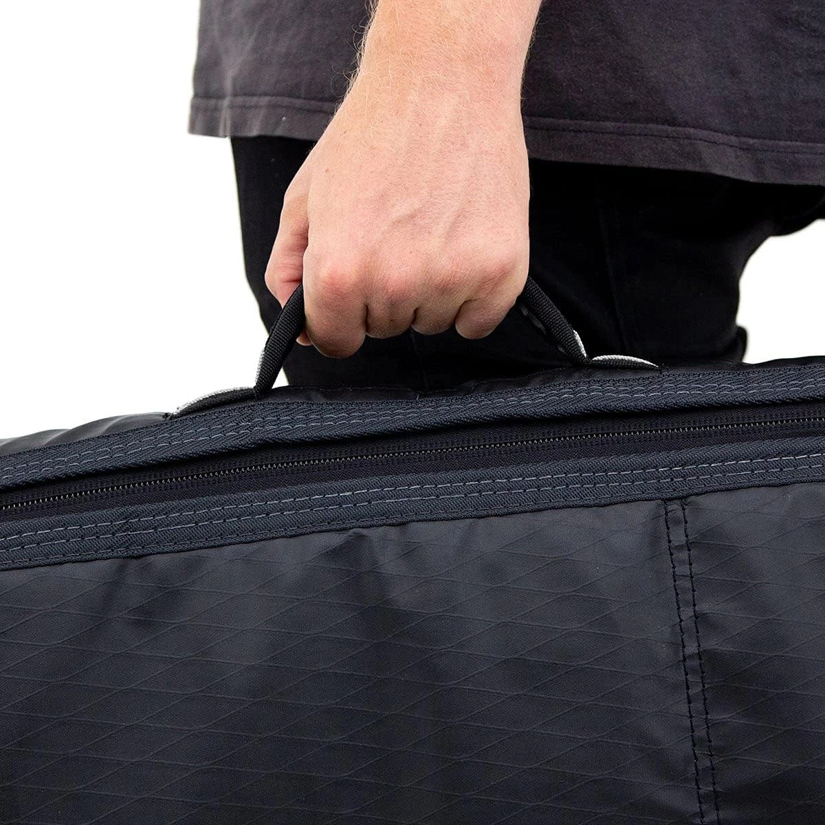 FCS Travel 3 All Purpose Surfboard Bag Black Grey 6'7" All Sports Outlet - Image 3