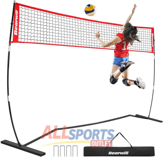 Bearwill Volleyball Net Practice Training Kit All Sports Outlet