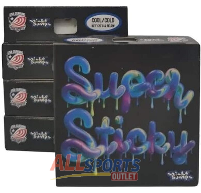 Sticky Bumps Super Sticky Surf Wax Cool Cold 3 Pack All Sports Outlet