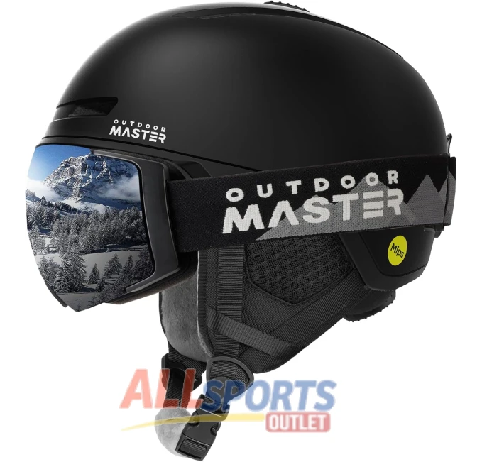 MIPS Ski Helmet and Goggles Set for Men Women all sports outlet