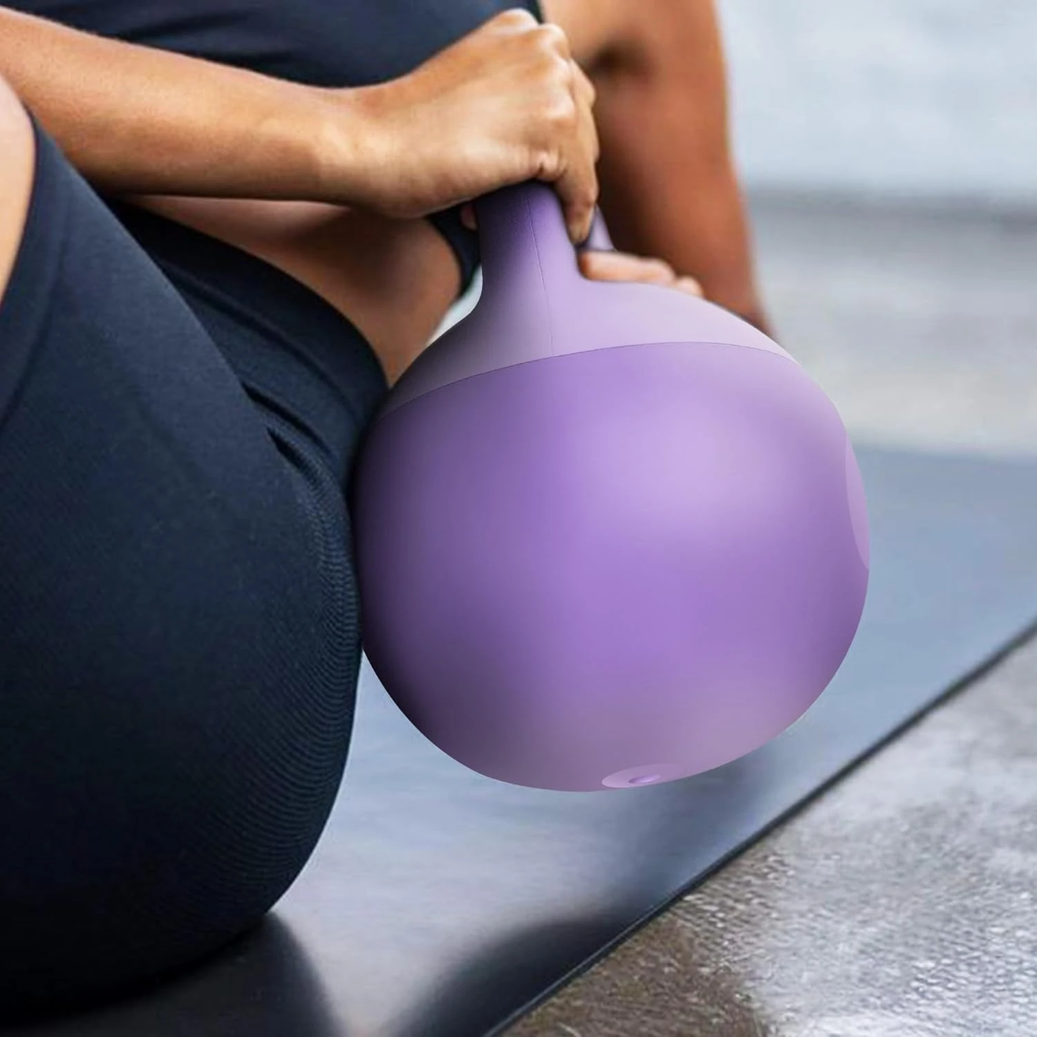 Soges 25lbs Kettlebell PVC with Wide Handles All Sports Outlet - Image 3