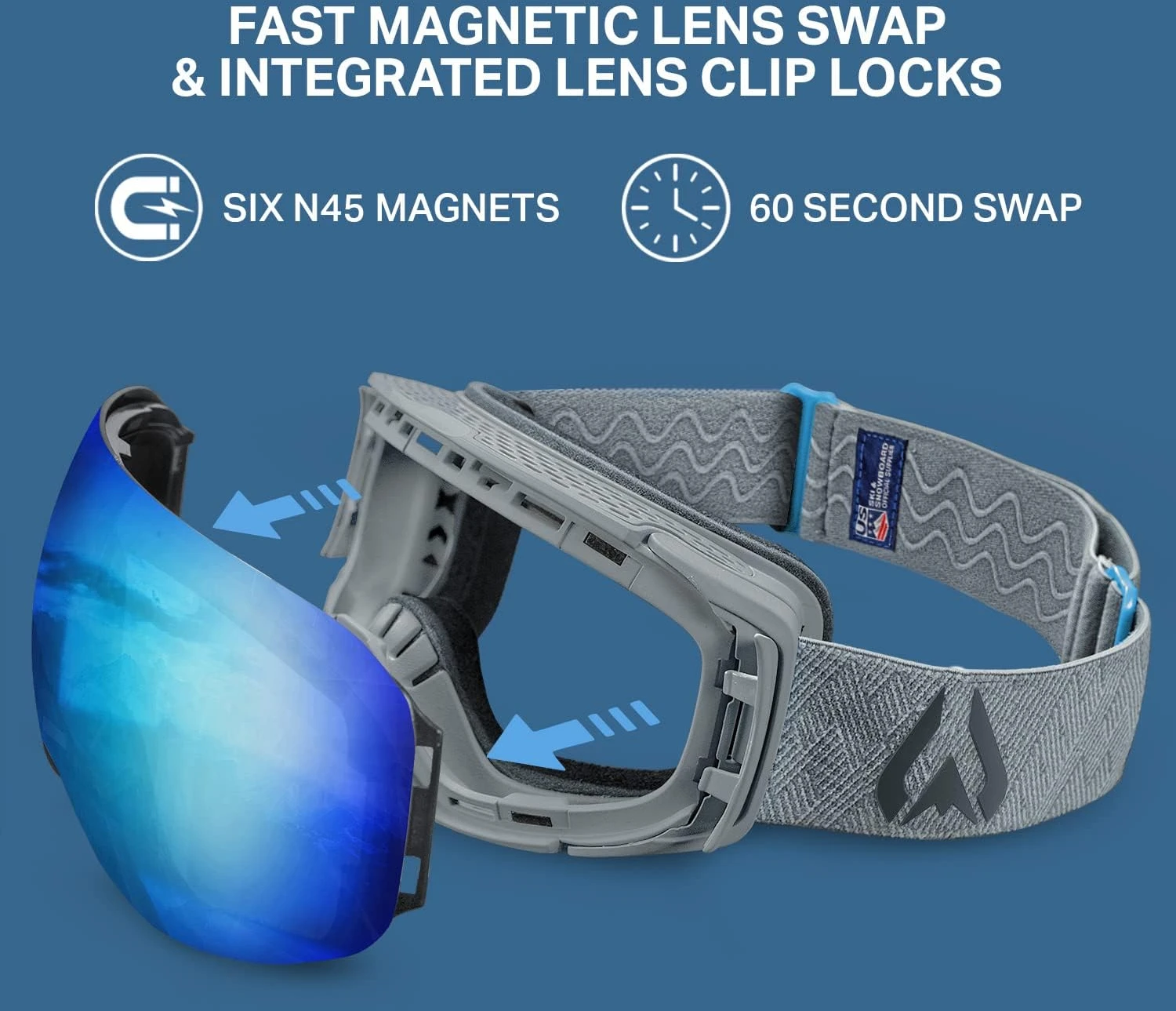 Wildhorn Roca Ski Goggles at All Sports Outlet for Men Women - Image 2