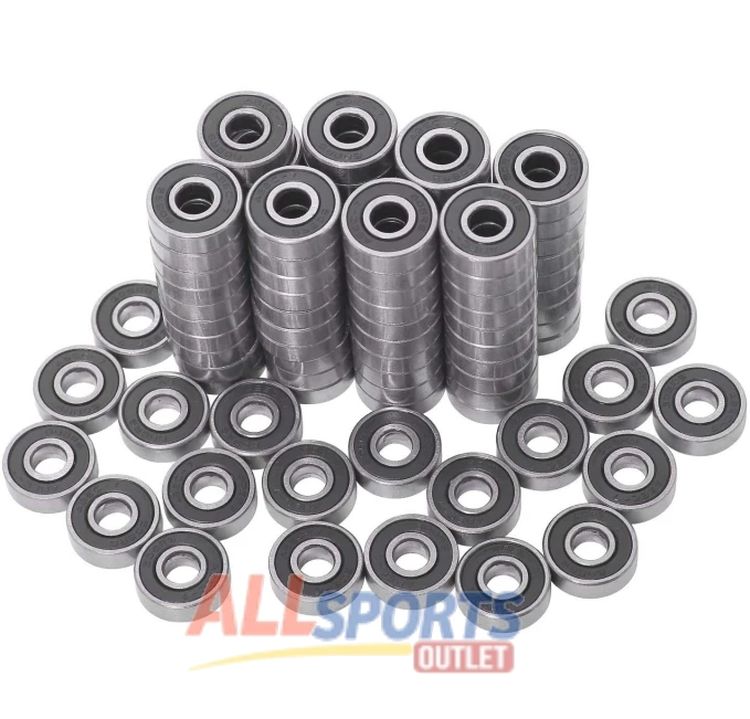 608-2RS Skateboard Bearings High Speed C3 Sealed Donepart All Sports Outlet