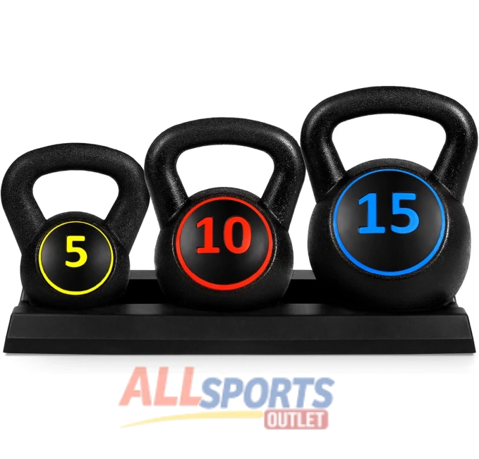 Best Choice Products Kettlebell Set with Storage Rack All Sports Outlet