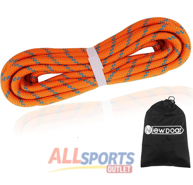 NewDoar Static 8mm Accessory Cord for Mountaineering All Sports Outlet