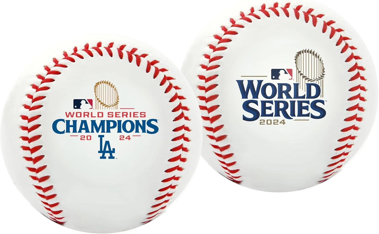 Rawlings 2024 World Series Dodgers Champions Ball White Vinyl All Sports Outlet