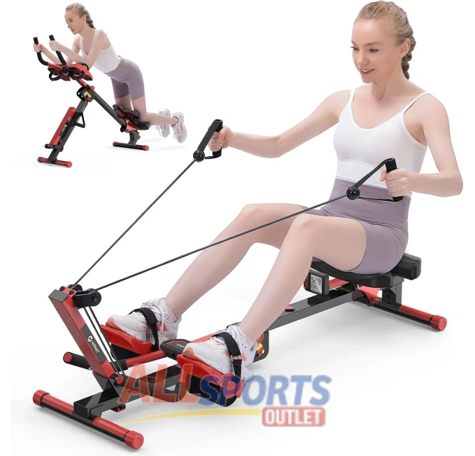 HiFast Rowing Machine with Adjustable Tension for Home Gym All Sports Outlet
