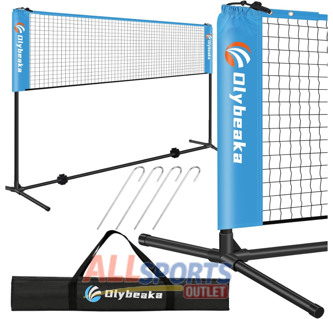 Olybeaka Portable Pickleball Net Set for Backyard All Sports Outlet