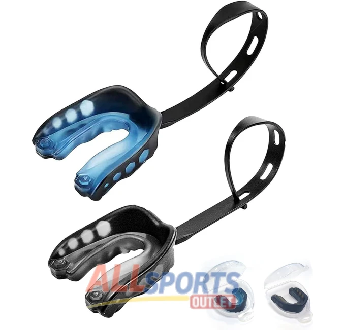 Ordbuum 2 Pack Mouth Guard with Strap and Box All Sports Outlet