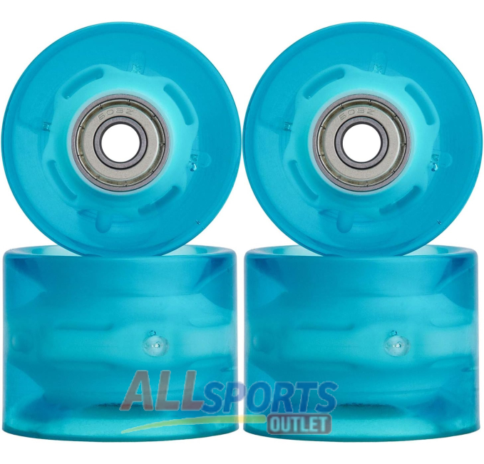 Nonmon Skateboard Wheels All Sports Outlet 60mm LED 78A Bearings