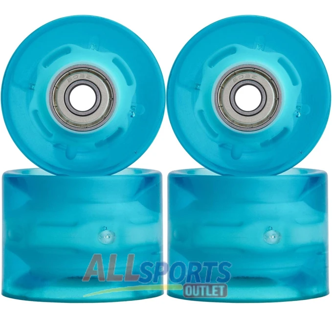 Nonmon Skateboard Wheels All Sports Outlet 60mm LED 78A Bearings