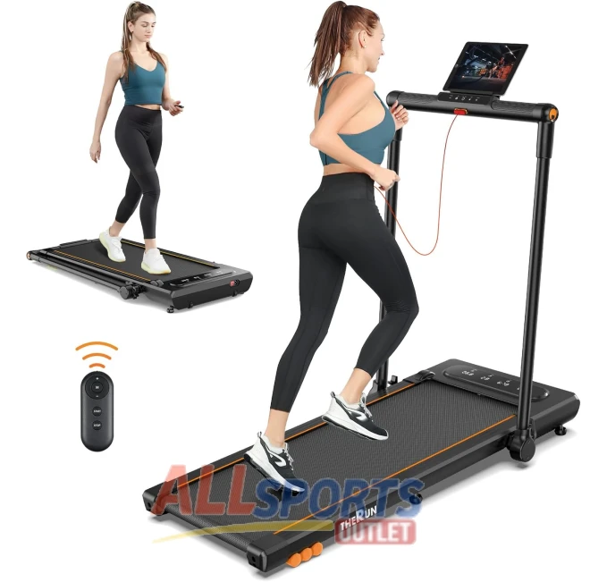 THERUN Walking Pad Treadmill 2 in 1 Foldable for Home All Sports Outlet
