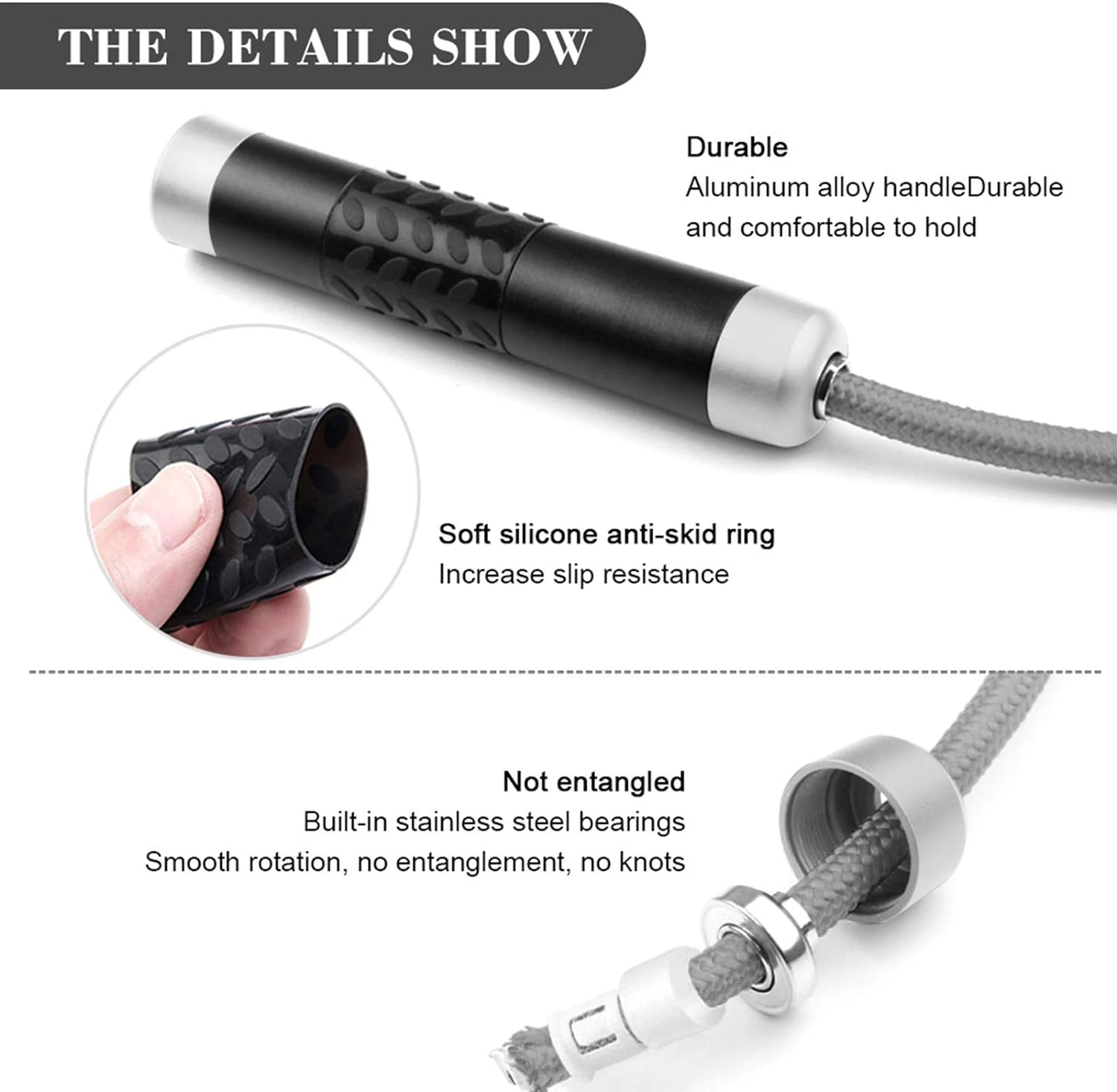 Redify Weighted Jump Rope for Fitness Workout All Sports Outlet - Image 3