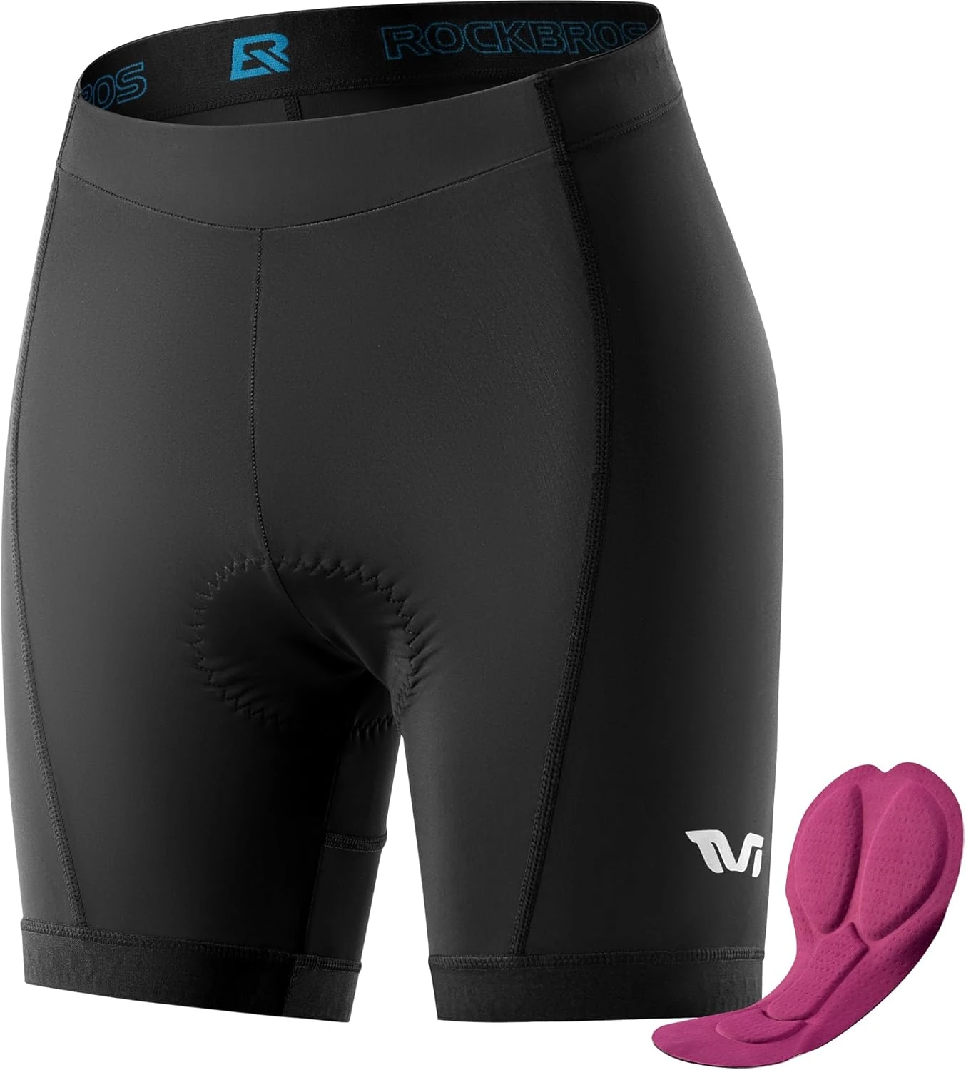 Women's ROCKBROS Bike Shorts 4D Padded Cycling Shorts All Sports Outlet