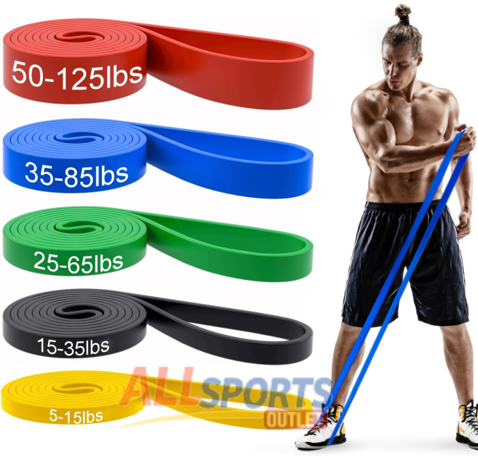 Resistance Bands for Exercise and Stretching All Sports Outlet