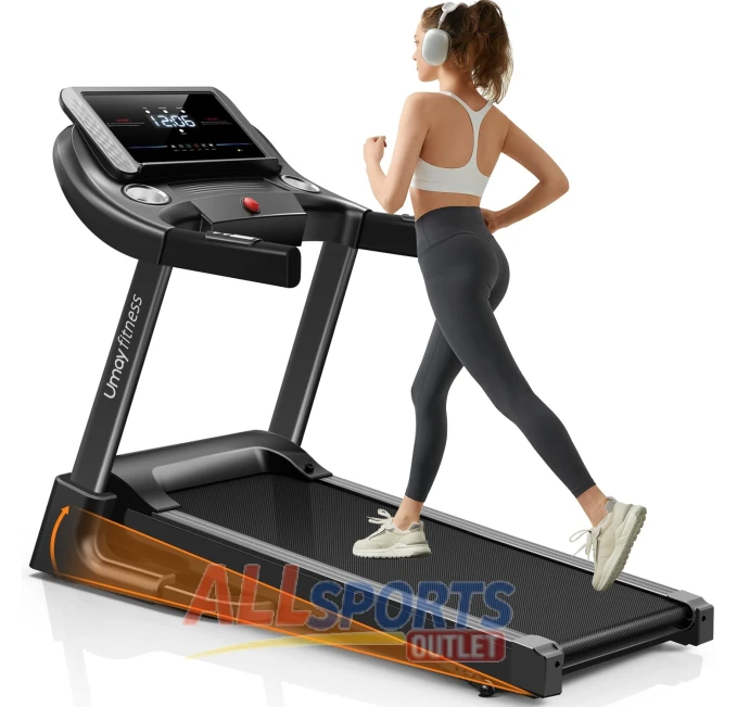 UMAY Fitness 3 Level Incline Home Treadmill 300 lbs All Sports Outlet