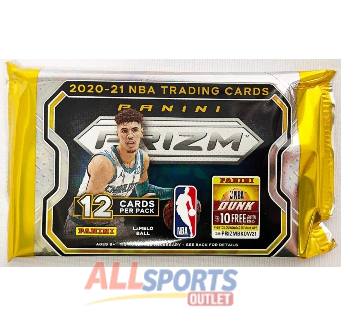 2020-21 Panini PRIZM Basketball Hobby Pack with Silver PRIZM All Sports Outlet