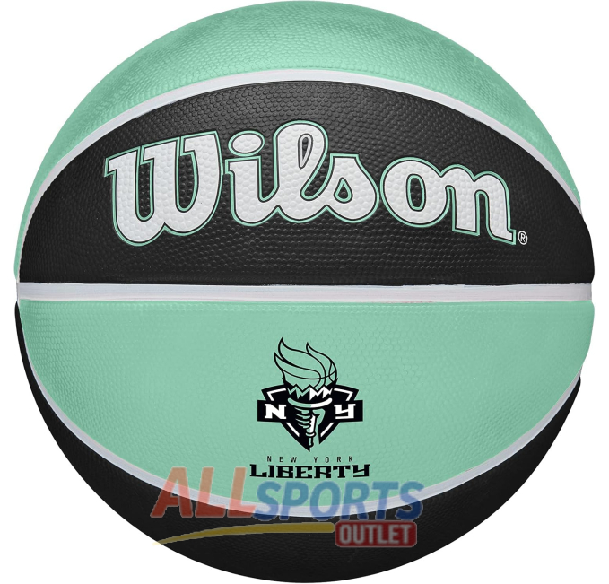 Wilson WNBA Team Tribute Basketball New York Liberty All Sports Outlet