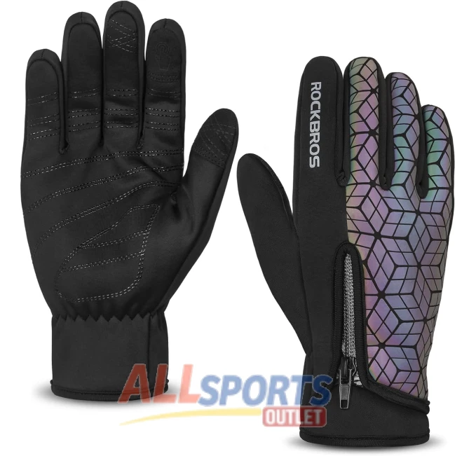 ROCKBROS Full Finger Winter Gloves for Cycling Men Women All Sports Outlet