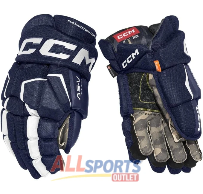 CCM Tacks AS-V Pro Senior Hockey Gloves All Sports Outlet