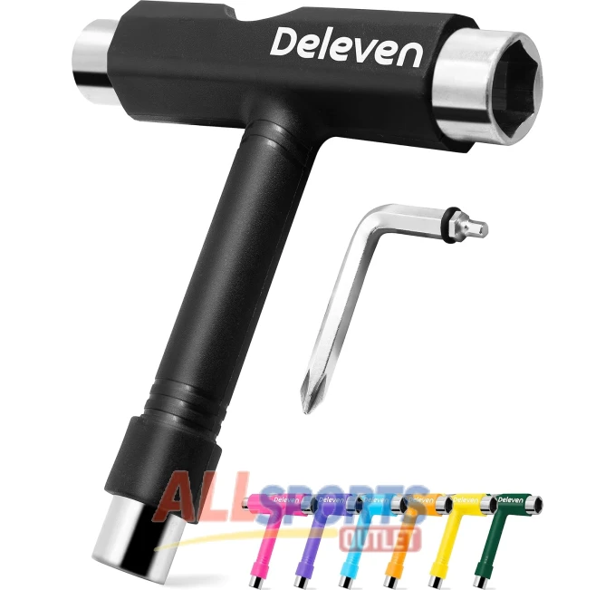 Deleven Skate Tool T Tool All Sports Outlet Portable & Lightweight