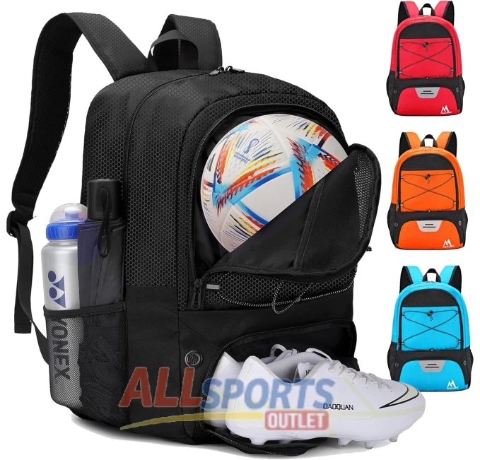 Hsmihair Soccer Backpack with Ball Compartment All Sports Outlet