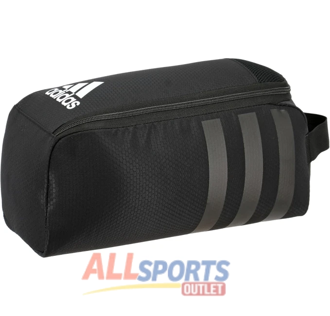 Adidas Stadium 2 Team Shoe Bag Black One Size All Sports Outlet