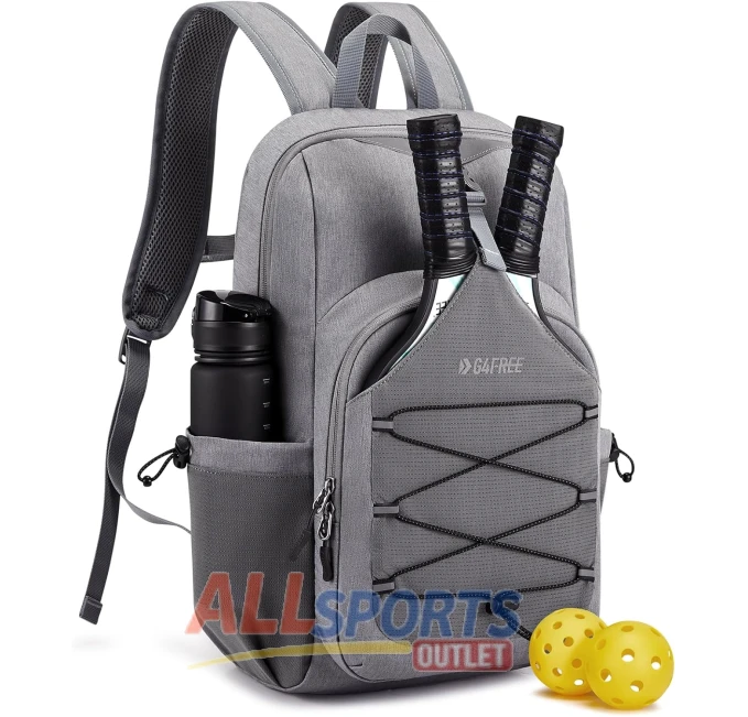 G4Free Adjustable Pickleball Backpack for 2 to 4 Paddles All Sports Outlet