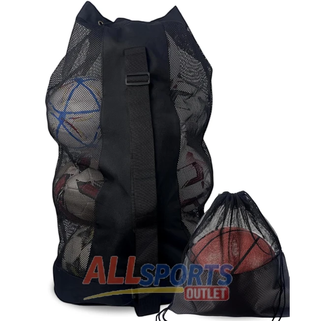 VIPOKO Extra Large Mesh Ball Bag for Coaches at All Sports Outlet