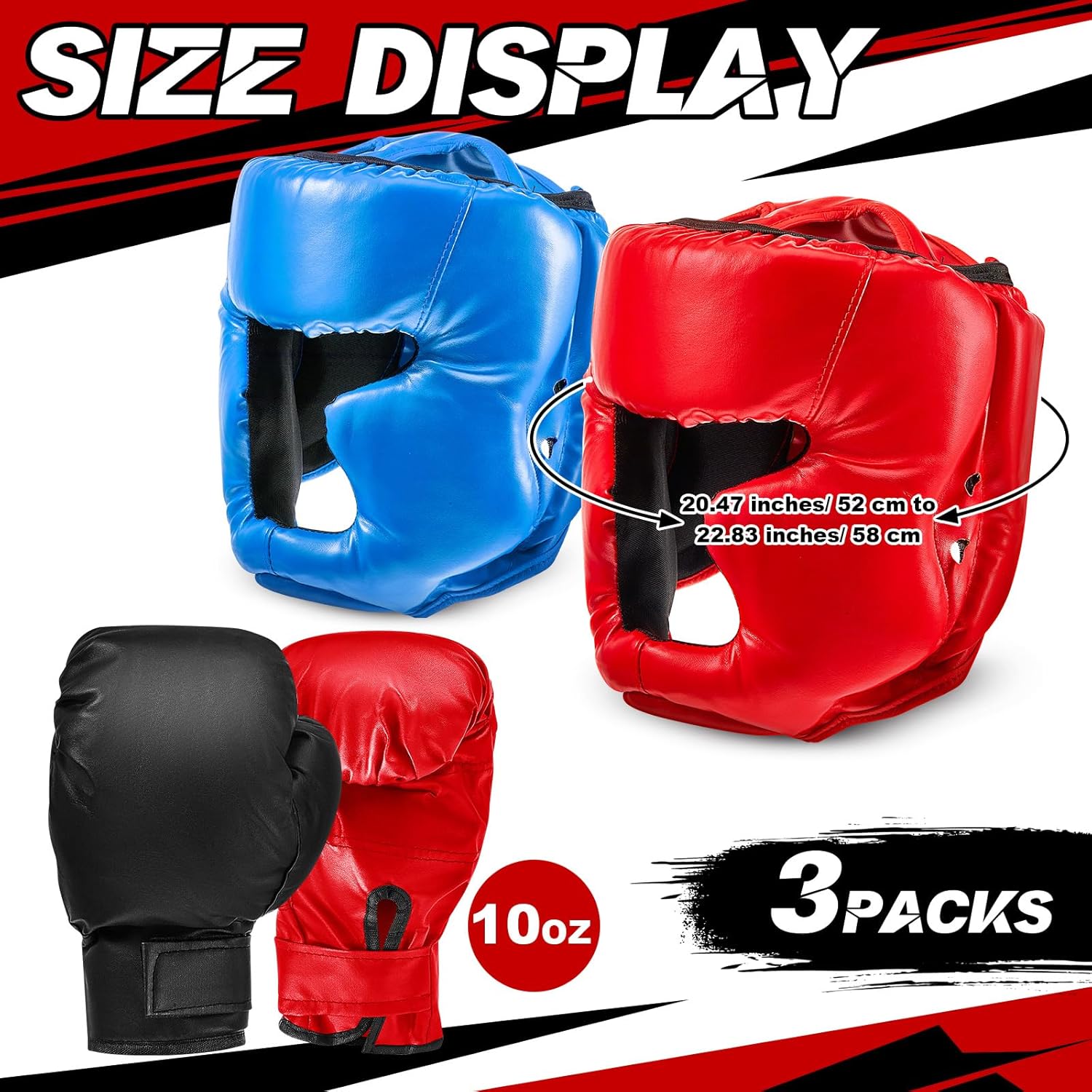 Kanayu Boxing Headgear and Gloves Set All Sports Outlet - Image 5