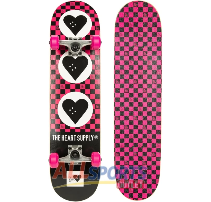 The Heart Supply Complete Skateboard 31.35x8.0 All Sports Outlet