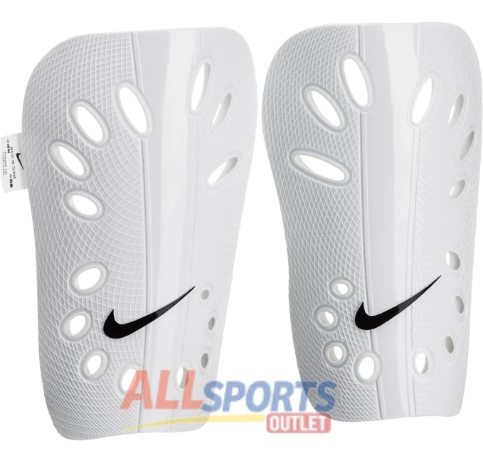 Nike J Guard Soccer Shin Guards Small White All Sports Outlet
