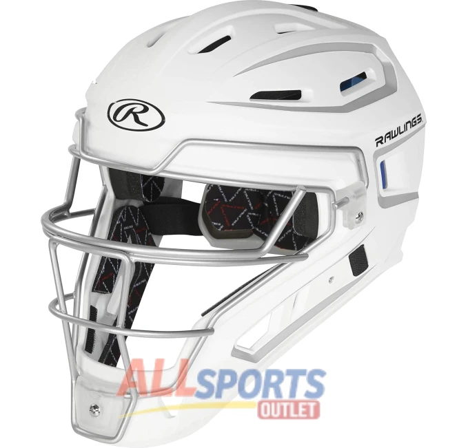Rawlings Velo 2.0 Catcher Helmet Baseball Junior Senior All Sports Outlet