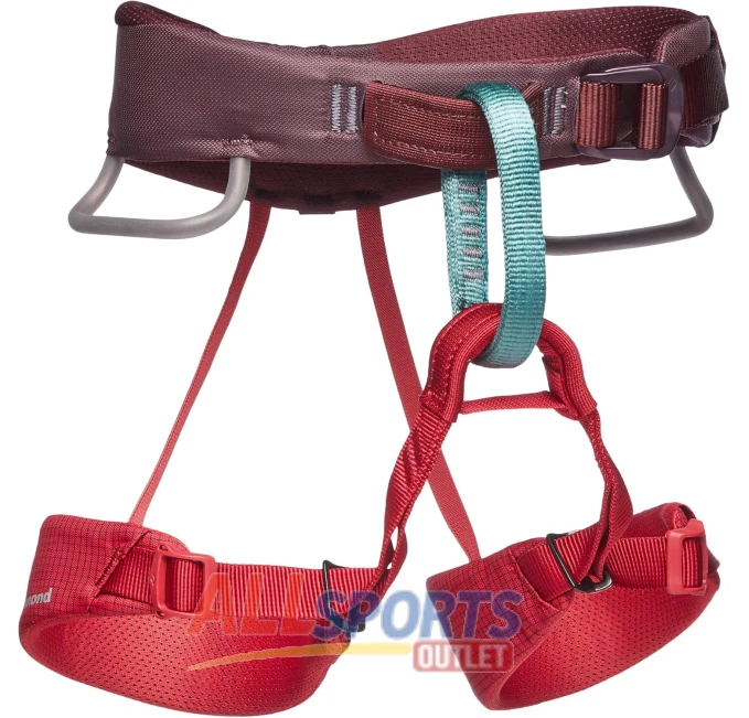 BLACK DIAMOND Kids Momentum Climbing Harness Wild Rose for Kids
