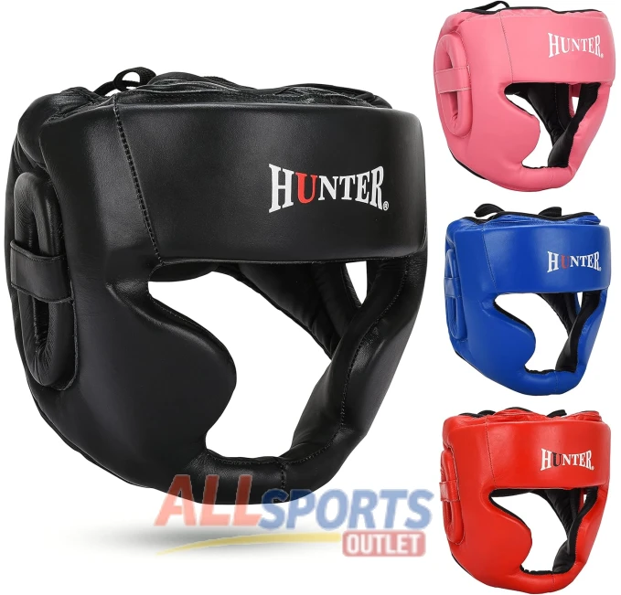 HUNTER Headguard L XL All Sports Outlet for Muay Thai Training