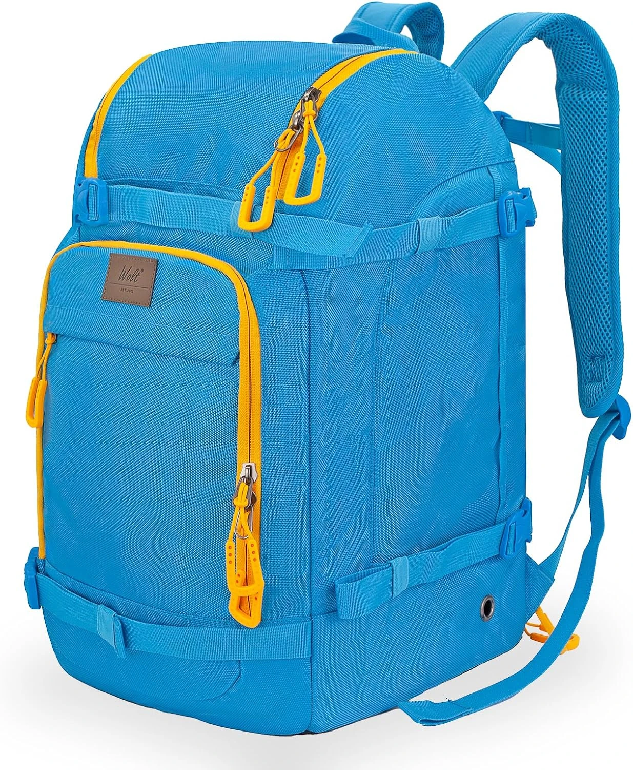 WOLT 50L Ski Boot Bag Backpack for Air Travel Snow Gear Sports Outdoors