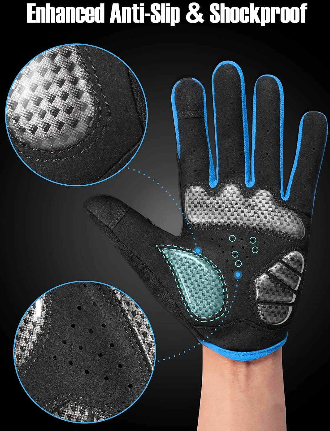 COFIT Anti-Slip Cycling Gloves for Men Women All Sports Outlet - Image 3