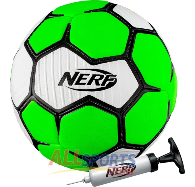 NERF Proshot Soccer Balls Indoor Outdoor Youth Set All Sports Outlet