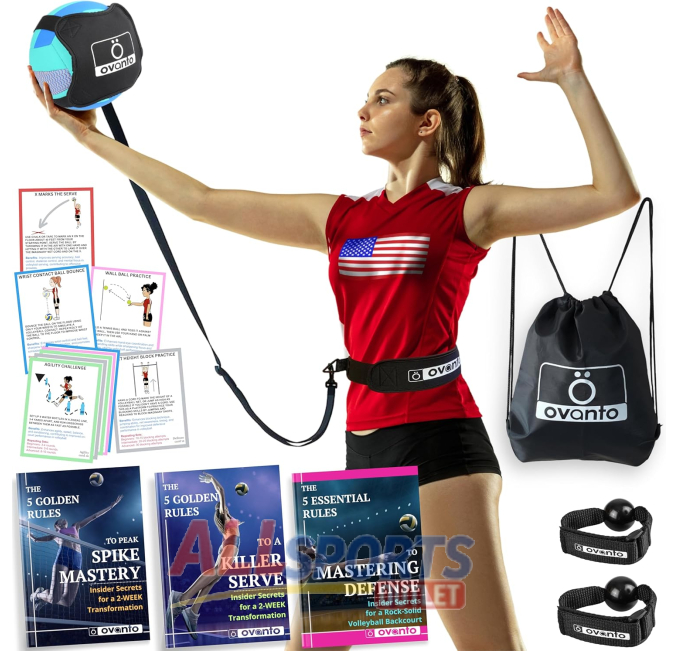 OVANTO Volleyball Training Equipment Aid for Beginners All Sports Outlet