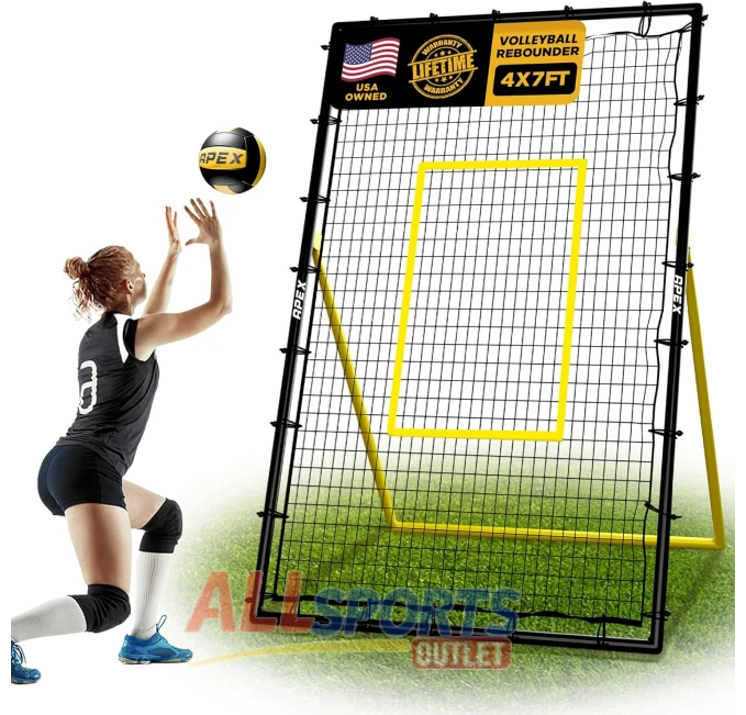 Apex Sports Volleyball Rebounder Net All Sports Outlet Training Gear
