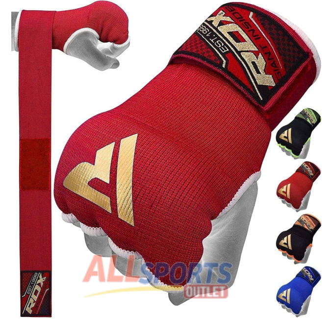 RDX Gel Boxing Hand Wraps Quick Wrist Straps All Sports Outlet