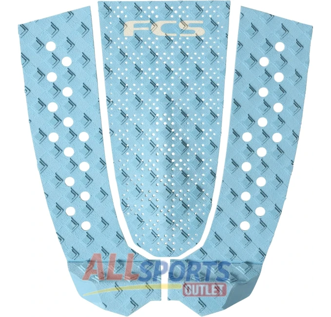 FCS T-3 ECO Traction Pad All Sports Outlet Tranquil Blue