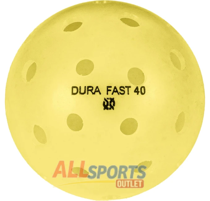 Onix Dura Fast 40 Yellow Outdoor Pickleballs All Sports Outlet